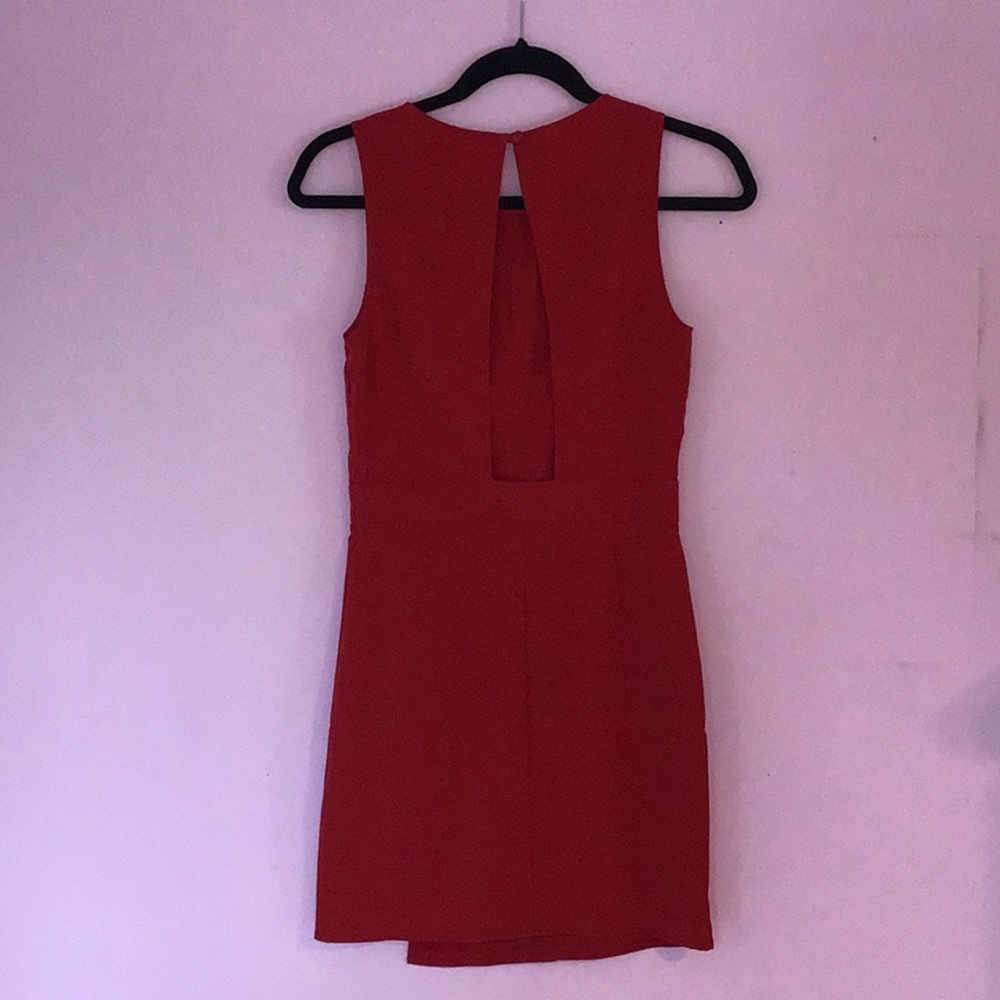 NWT Red Cocktail Dress - Picture 2 of 3